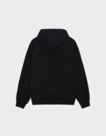 stussy authentic gear black pullover hoodie