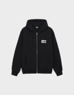 stussy dna zipper fleece hoodie