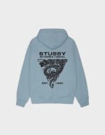 stussy dragon slate hoodie