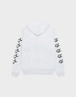 stussy speedway ash heather zip hoodie