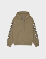 stussy speedway zip army hoodie