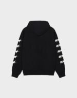 stussy speedway zip black hoodie