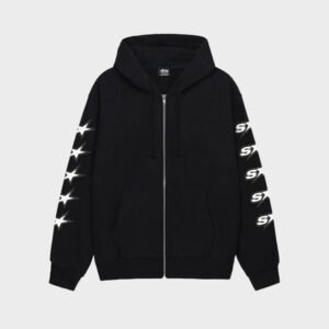 stussy speedway zip hoodie