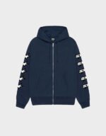 stussy speedway zip navy hoodie