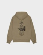 stussy swim out zip army hoodie