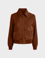 superman rachel brosnahan suede jacket