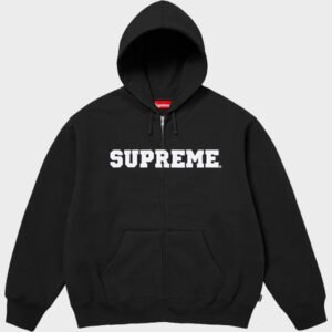supreme collegiate applique hoodie