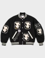 supreme drill team varsity jacket