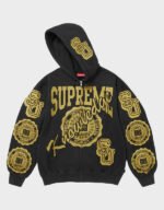 supreme knowledge reigns hoodie black