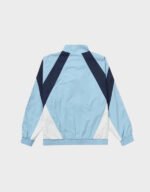 supreme paneled track light blue jacket