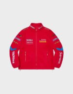 supreme skittles polartec varsity jacket