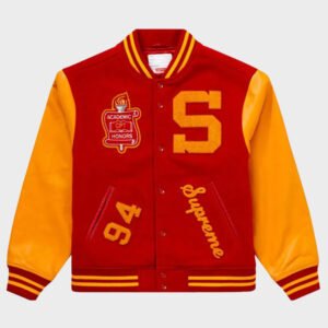 supreme team s letterman jacket