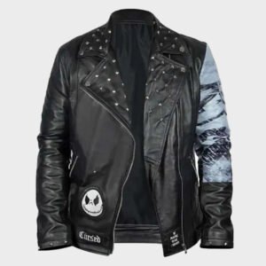 the nightmare before christmas studded jacket