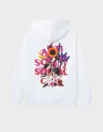 anti social social club bouquet for the old days hoodie
