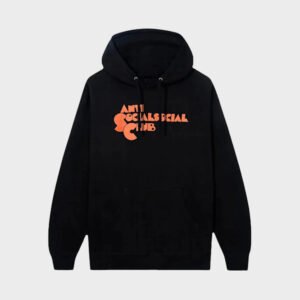 anti social social club clamps hoodie