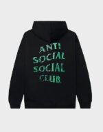 anti social social club glitch hoodie