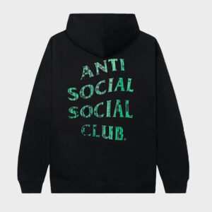 anti social social club glitch hoodie