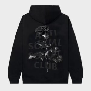 anti social social club hell o rose hoodie