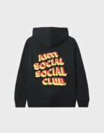 anti social social club x popcorn hoodie