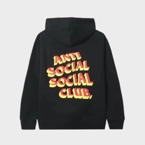 anti social social club x popcorn hoodie