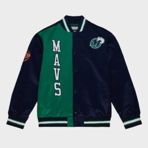m hat dallas mavericks satin jacket