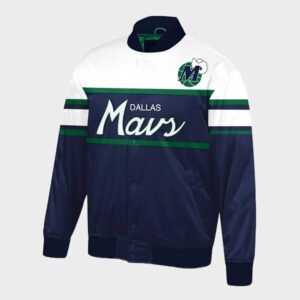 special script dallas mavericks jacket