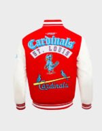 st louis cardinals best of red and white varsity jacket