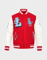 st. louis cardinals rib varsity jacket