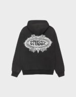 stussy mantra zip hoodie