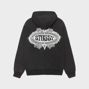 stussy mantra zip hoodie